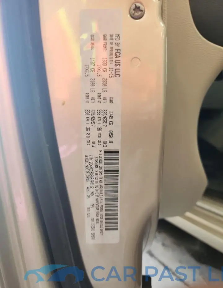 2C4RC1BG3GR200112# 13
