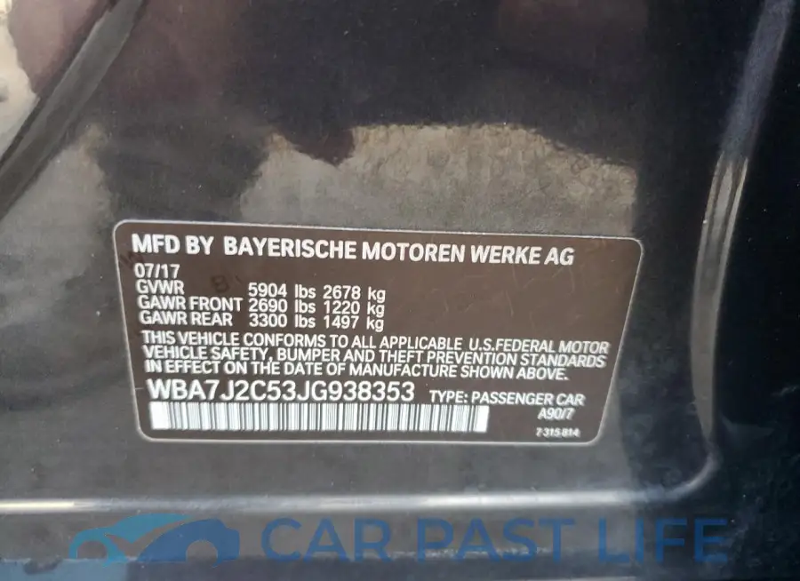 WBA7J2C53JG938353# 12