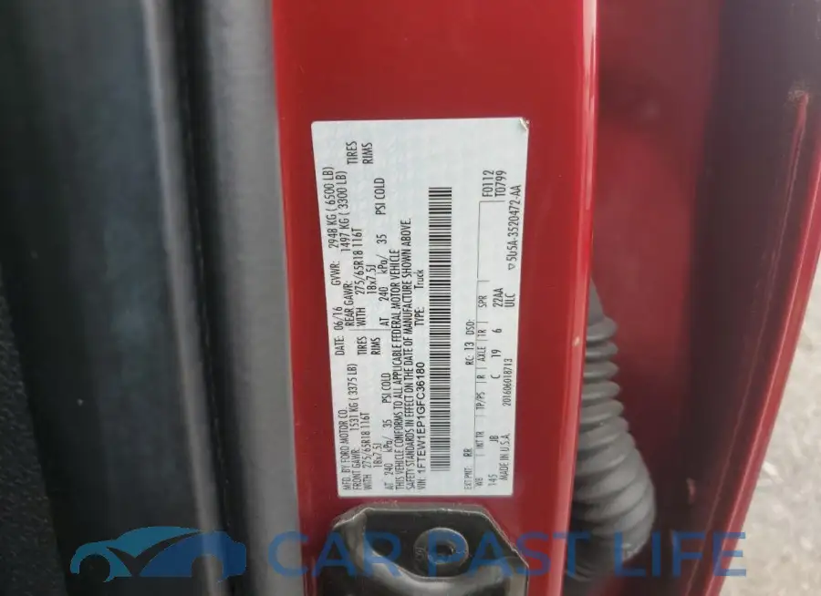 1FTEW1EP1GFC36180# 12