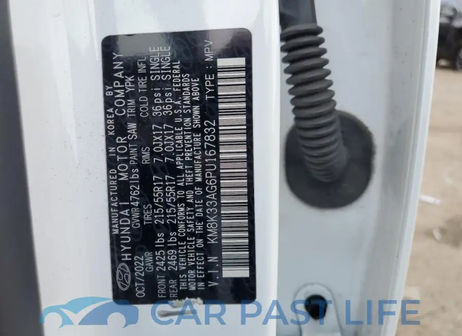 KM8K33AG6PU167832# 13