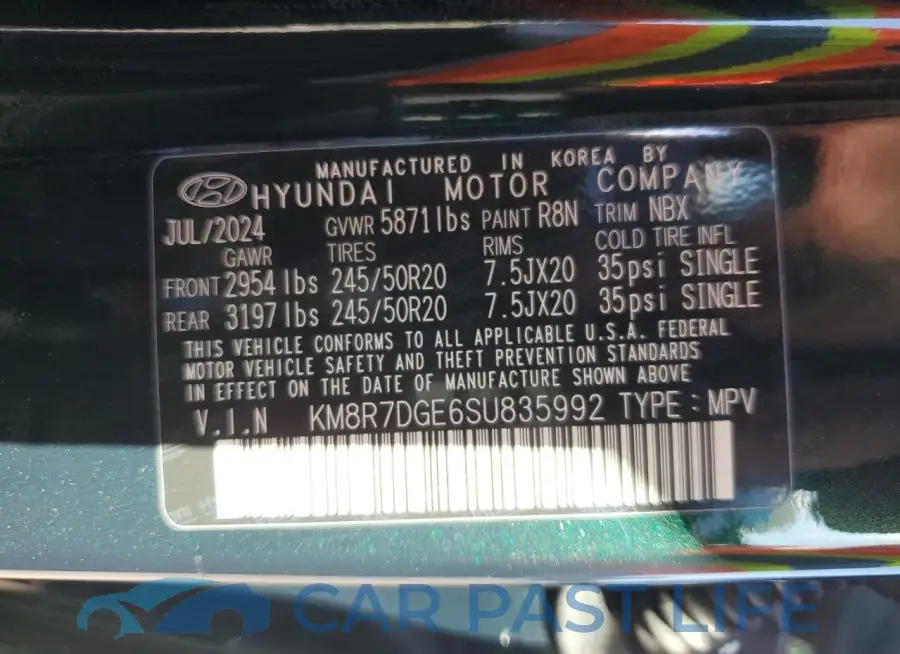 KM8R7DGE6SU835992# 14