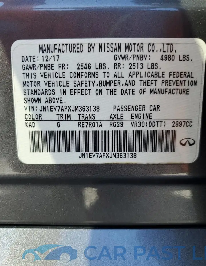 JN1EV7APXJM363138# 12