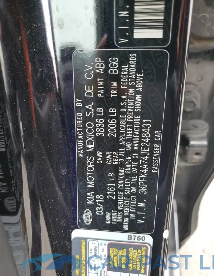 3KPFK4A74JE248431# 12