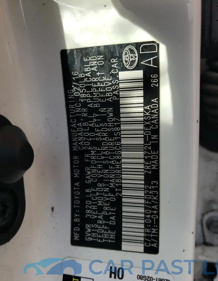 2T1BURHE8GC615817# 13