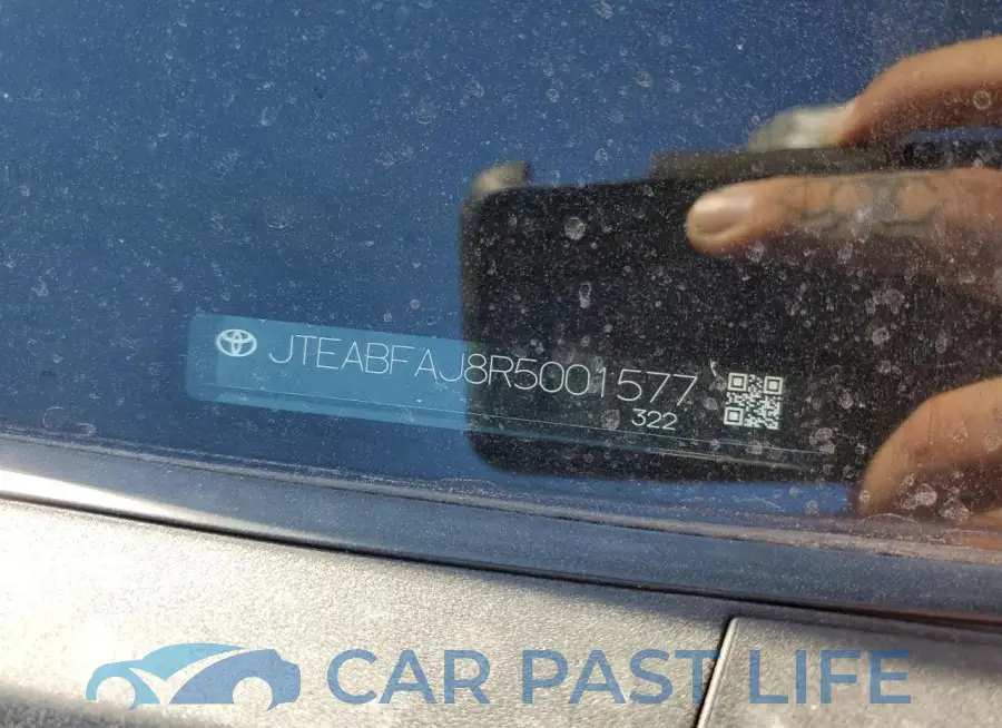 JTEABFAJ8R5001577# 13