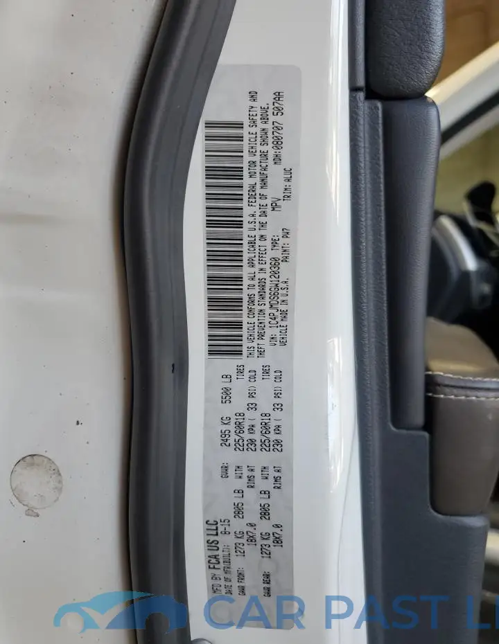 1C4PJMDS6GW120360# 13