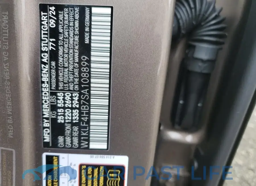 W1KLF4HB7SA108899# 12