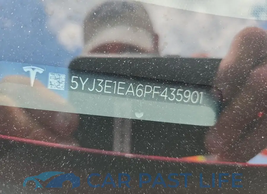 5YJ3E1EA6PF435901# 12