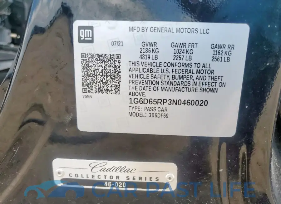 1G6D65RP3N0460020# 13