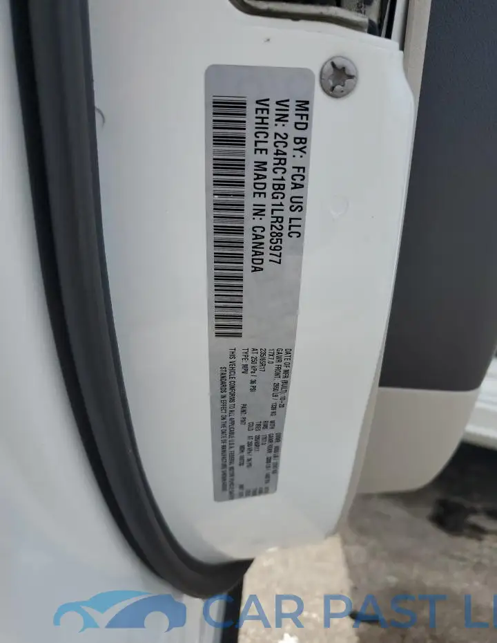 2C4RC1BG1LR285977# 13