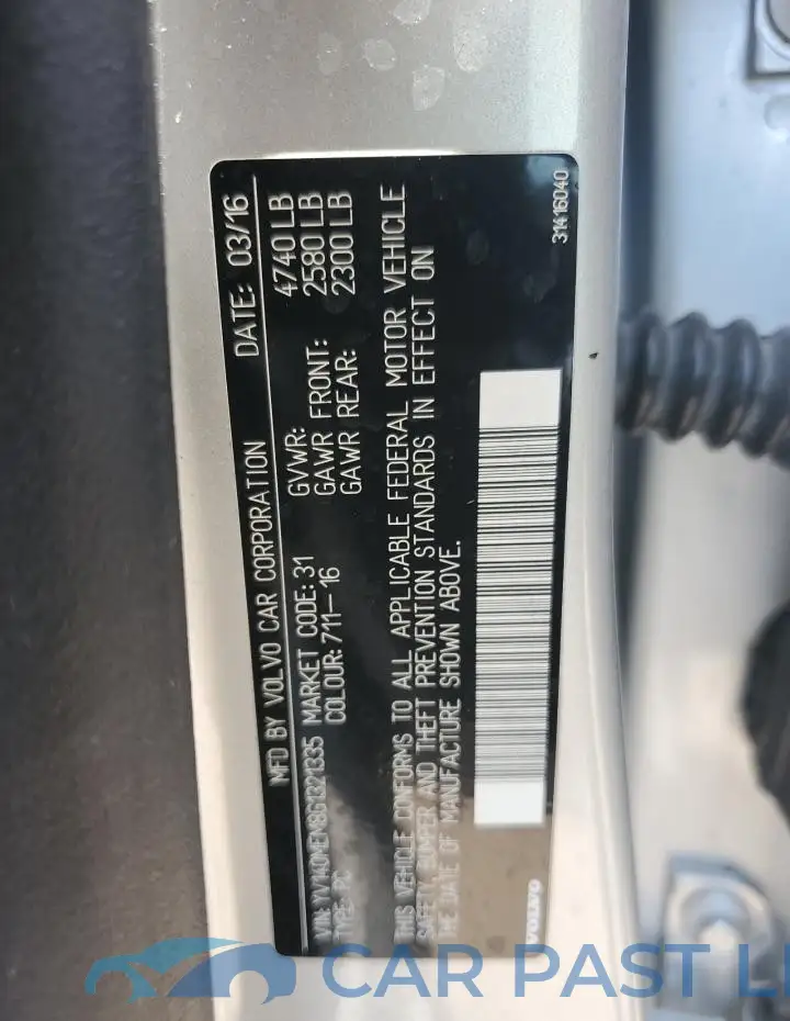YV140MEM8G1321335# 13