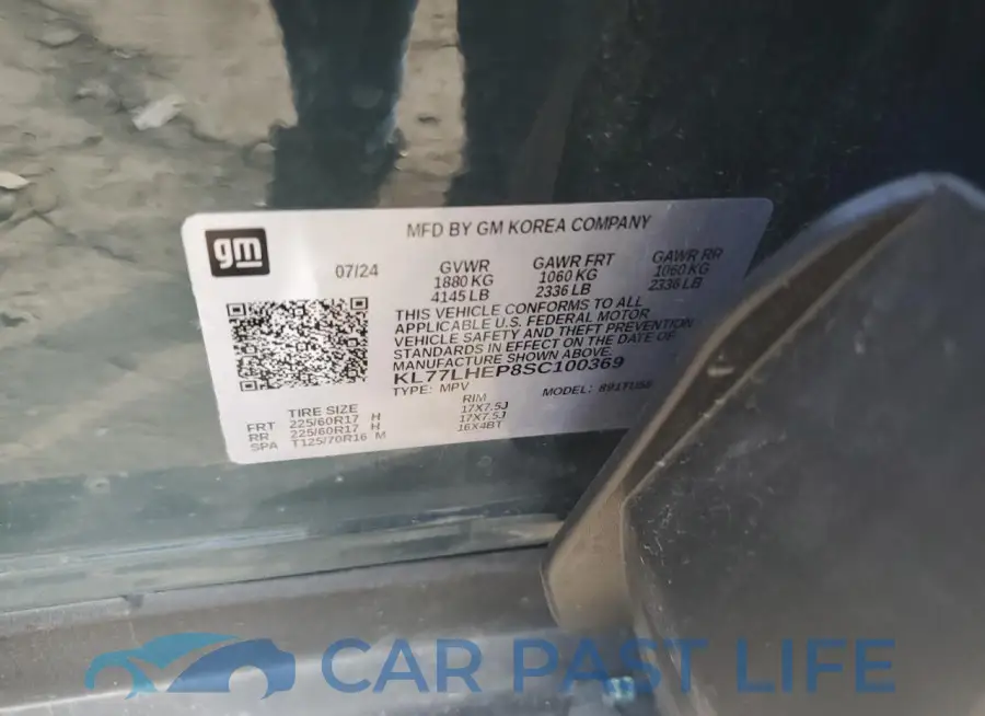 KL77LHEP8SC100369# 12