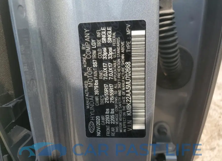 KM8K22AA5MU702668# 12