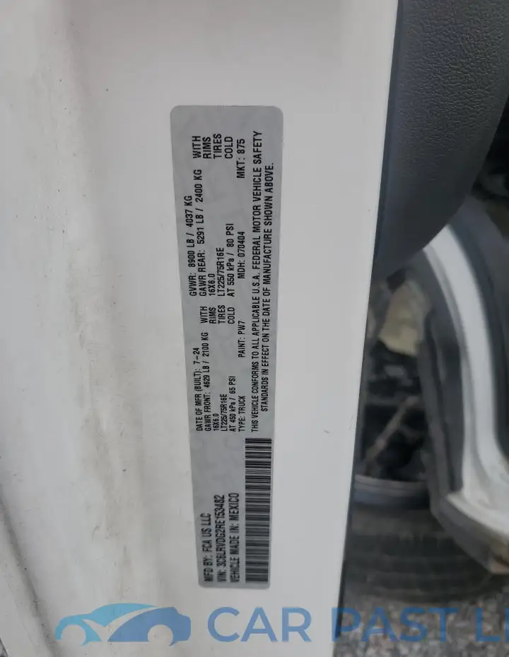 3C6LRVDG2RE153482# 14