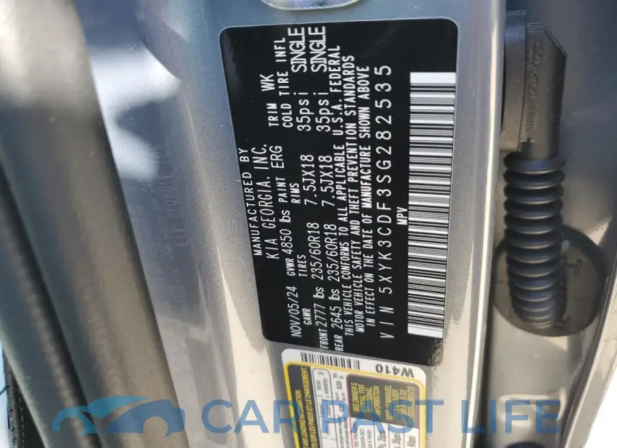 5XYK3CDF3SG282535# 13