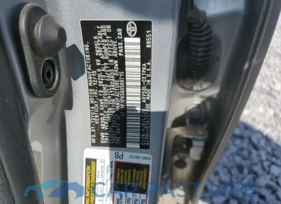 4T1BF1FK5GU560715# 12