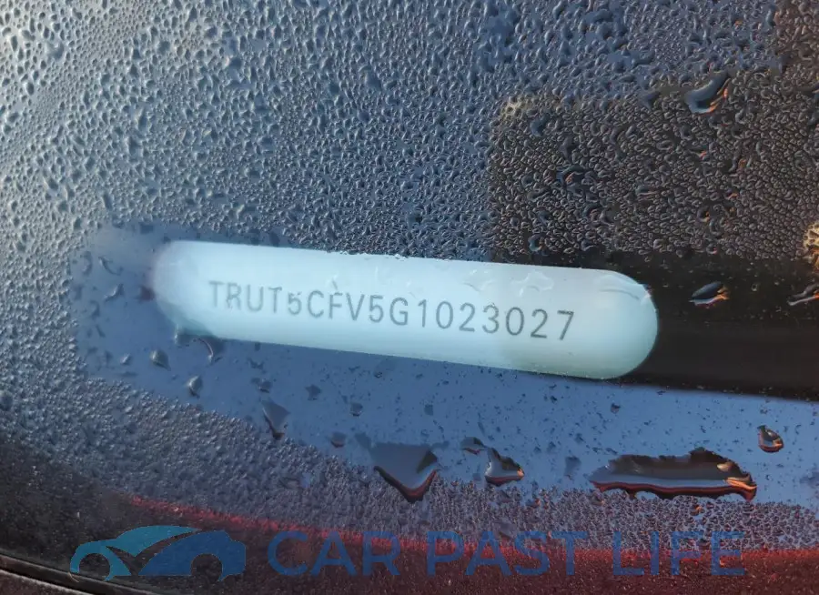 TRUT5CFV5G1023027# 12