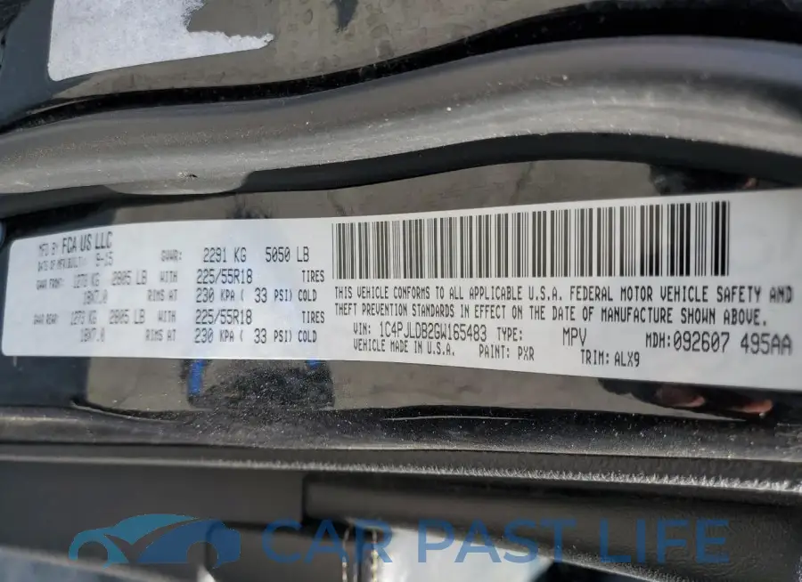 1C4PJLDB2GW165483# 14