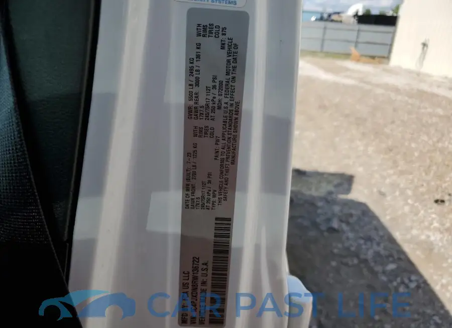 1C4PJXDN8RW136722# 13