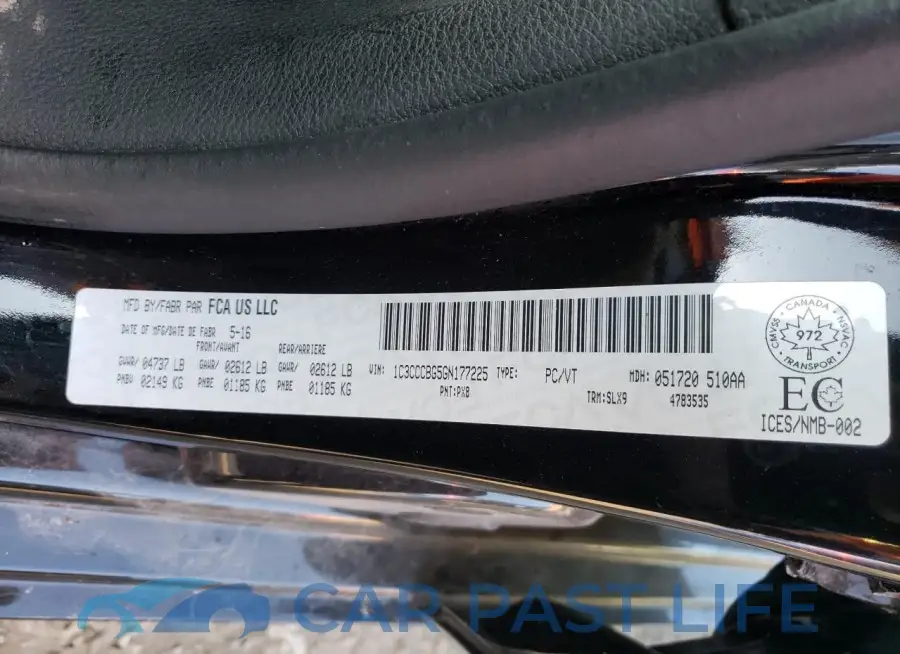 1C3CCCBG5GN177225# 13