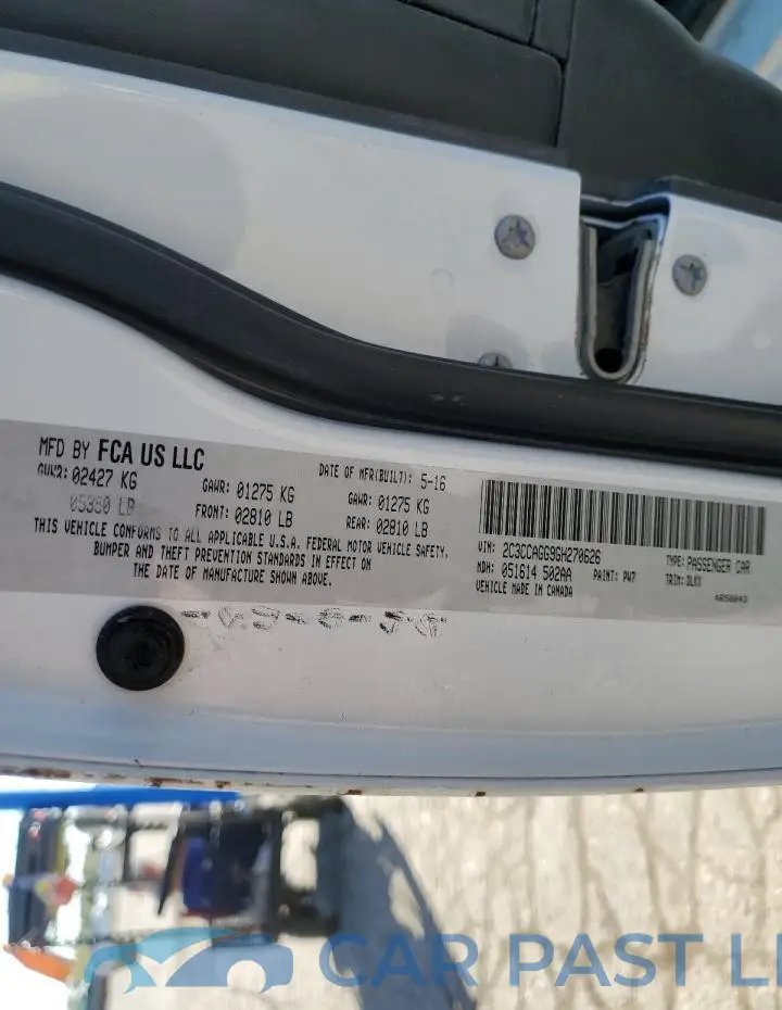 2C3CCAGG9GH270626# 12