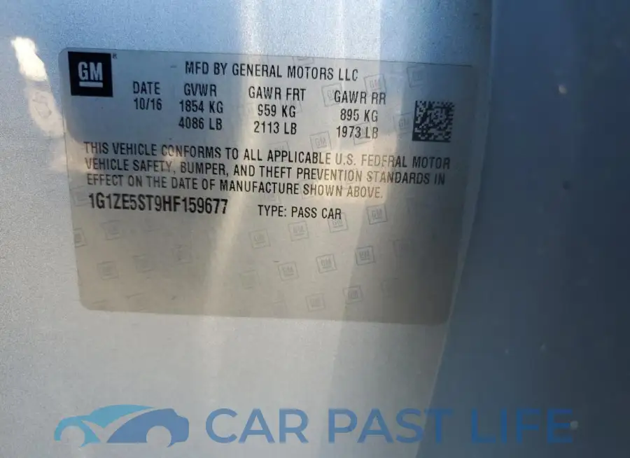 1G1ZE5ST9HF159677# 13