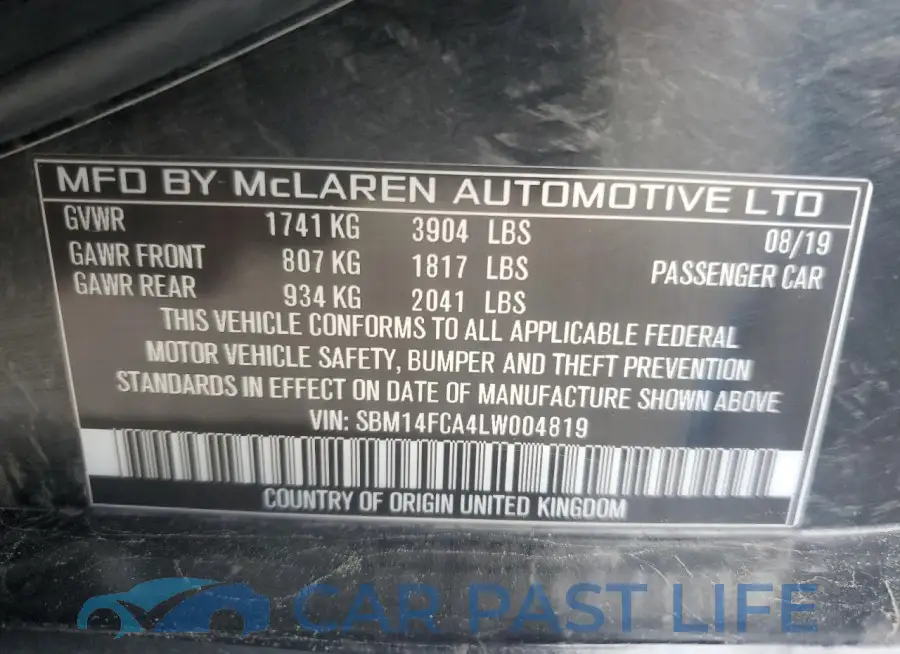 SBM14FCA4LW004819# 12