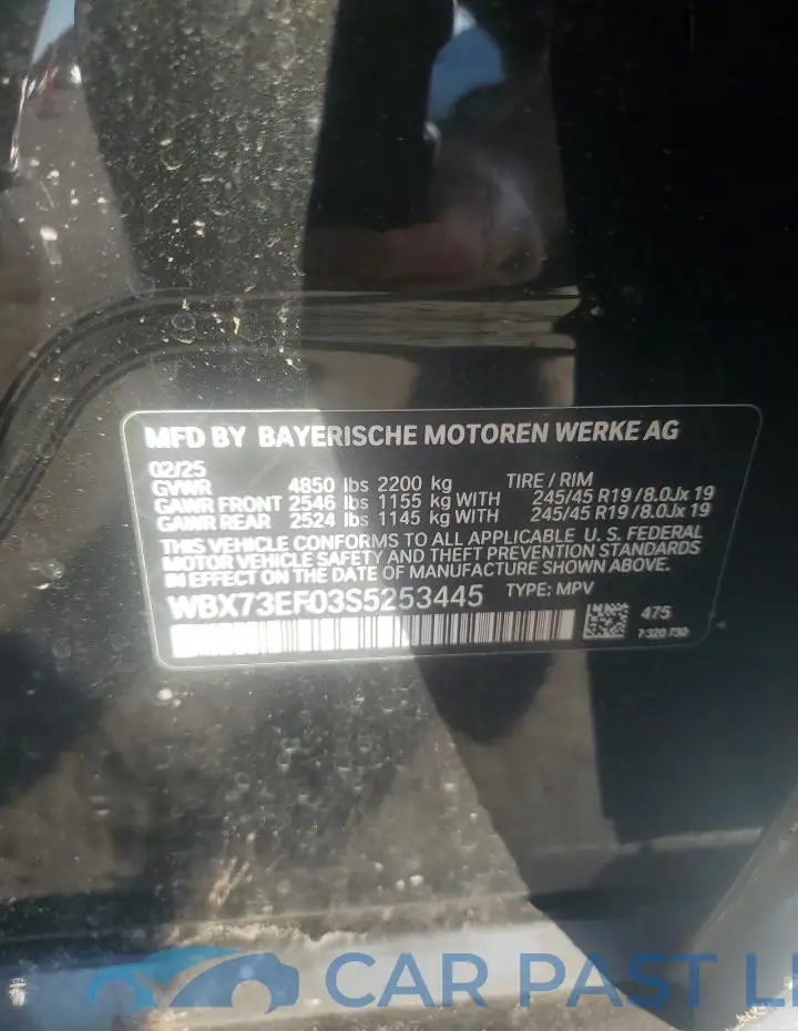 WBX73EF03S5253445# 13