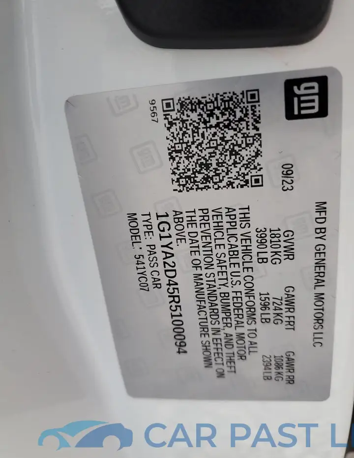 1G1YA2D45R5100094# 13