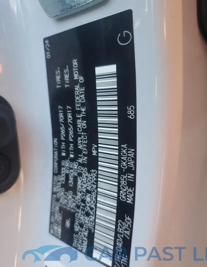 JTENU5JR5R6247993# 13