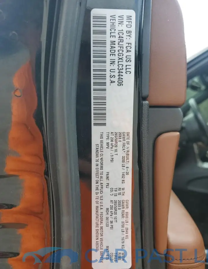 1C4RJFCGXLC344406# 13