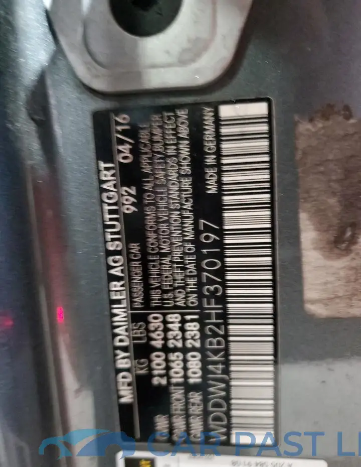 WDDWJ4KB2HF370197# 12