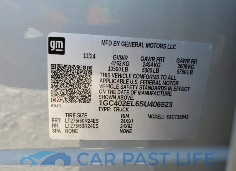 1GC402EL6SU406523# 12