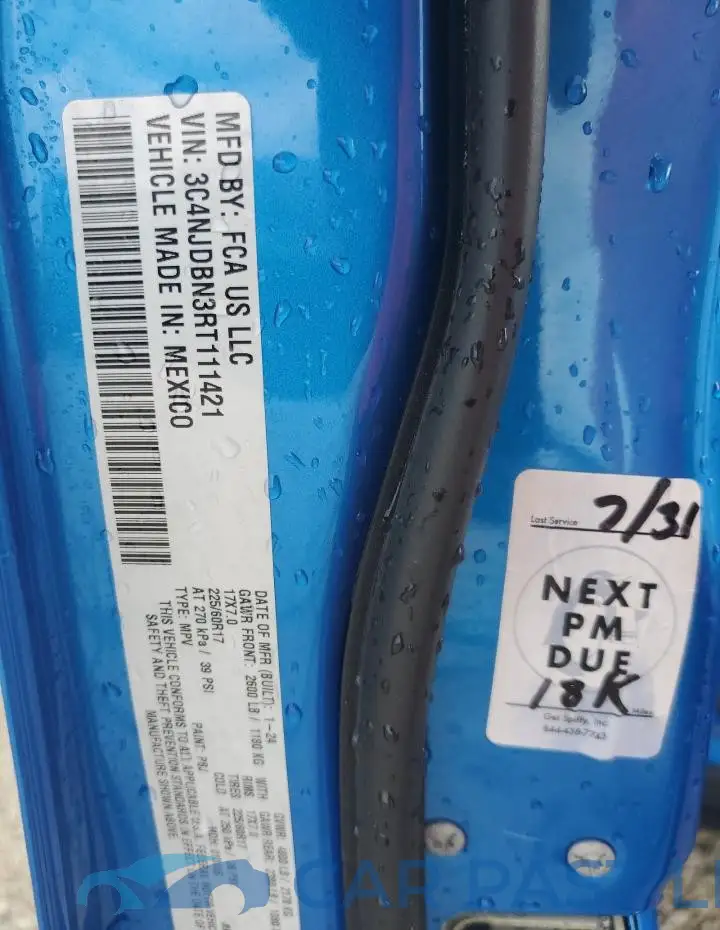 3C4NJDBN3RT111421# 14