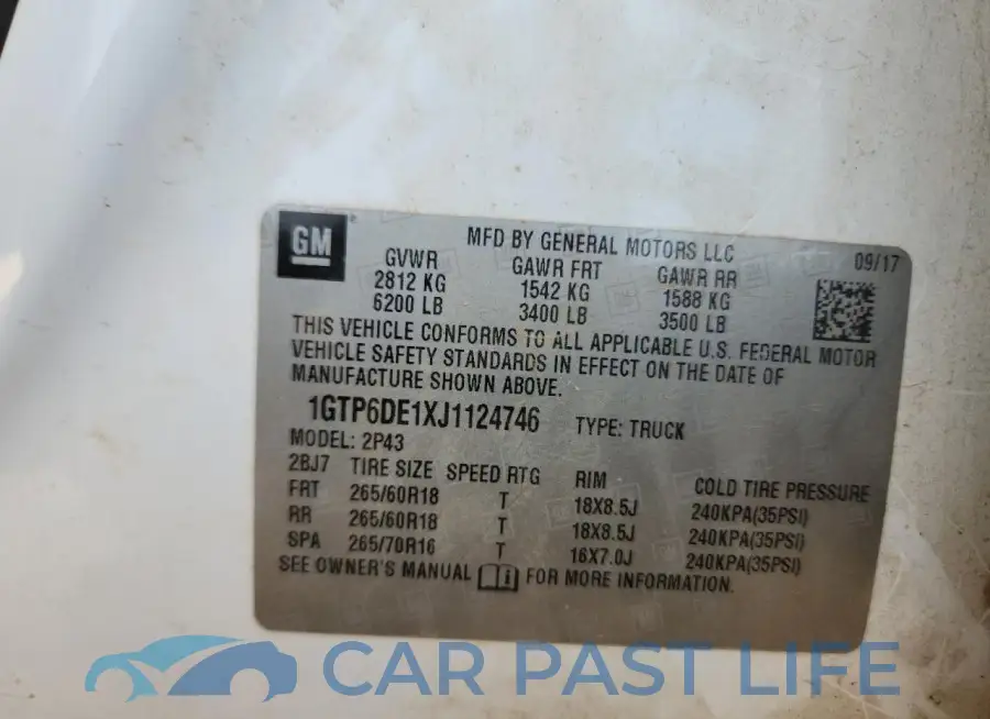 1GTP6DE1XJ1124746# 12