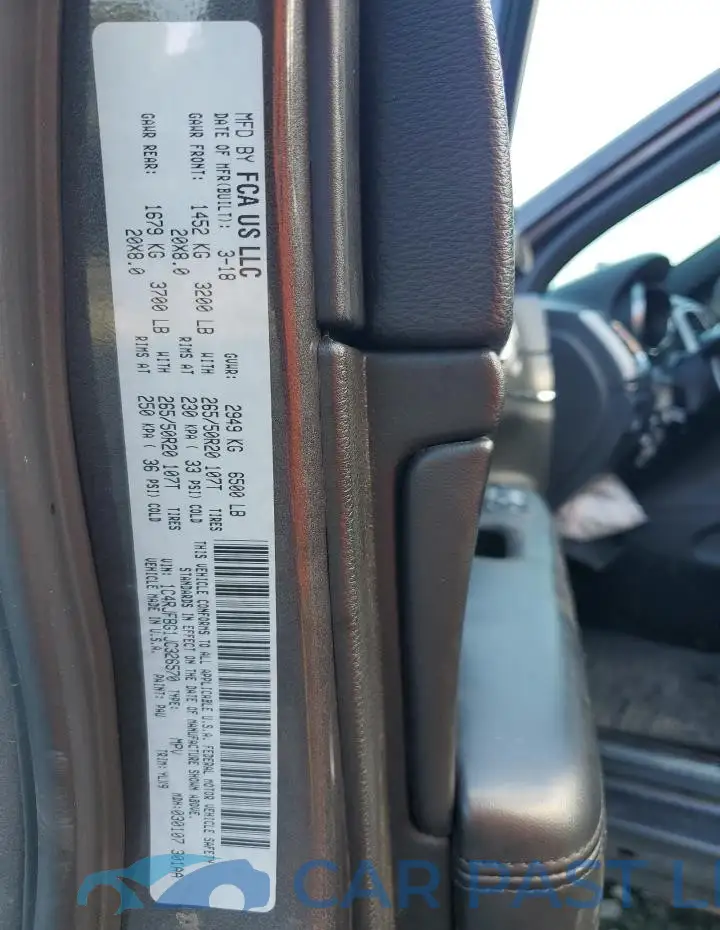 1C4RJFBG1JC326570# 13