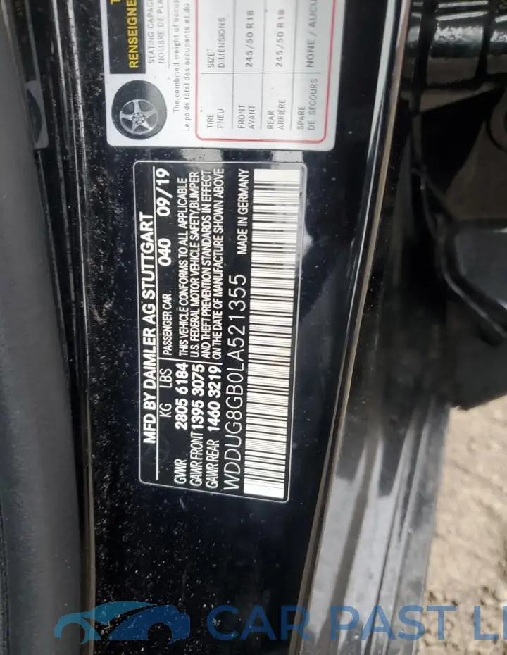 WDDUG8GB0LA521355# 13