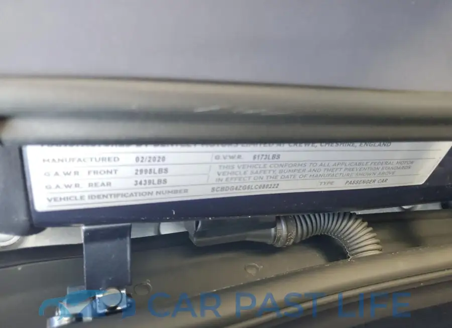 SCBDG4ZG6LC080222# 12