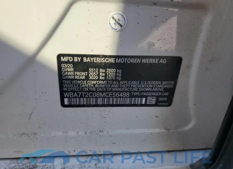 WBA7T2C08MCE56488# 12