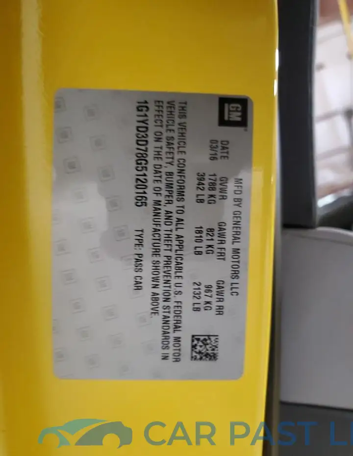 1G1YD3D78G5120165# 12