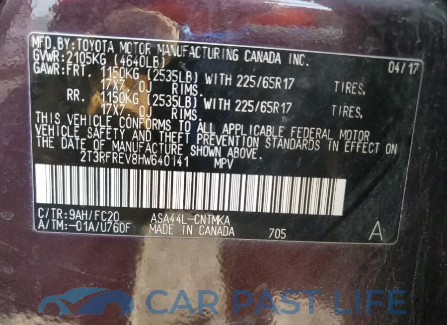 2T3RFREV8HW640141# 13