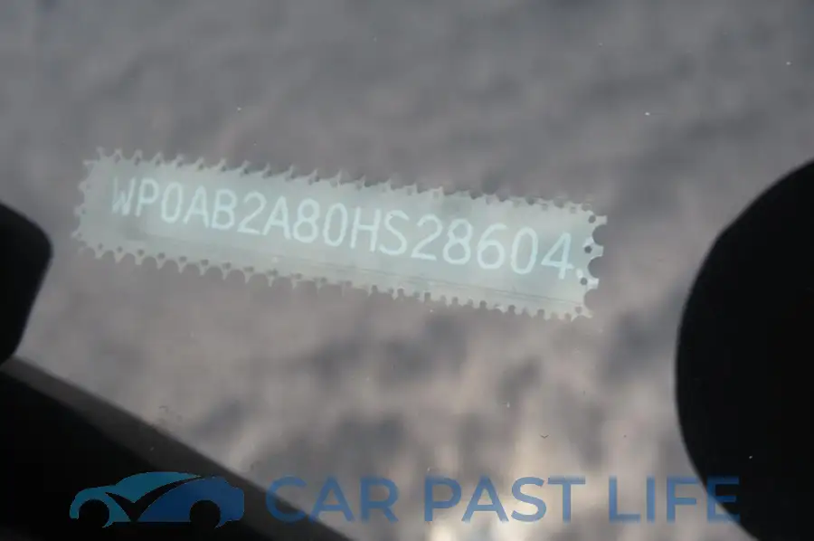WP0AB2A80HS286043# 10