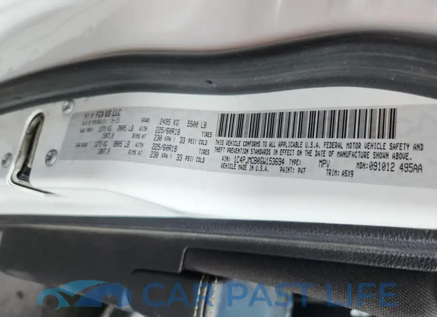 1C4PJMCB0GW153694# 12