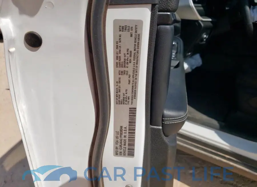 1C4RJKAG1P8838044# 13
