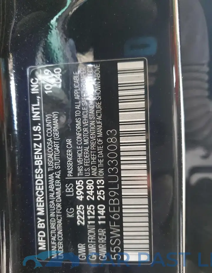 55SWF6EB9LU330083# 12