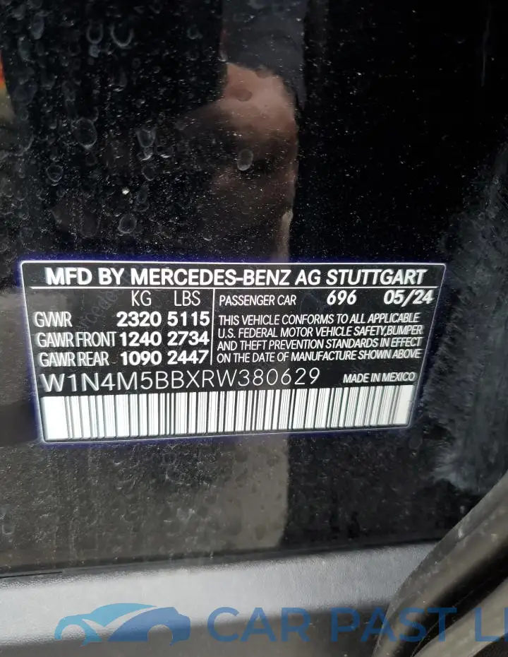 W1N4M5BBXRW380629# 14