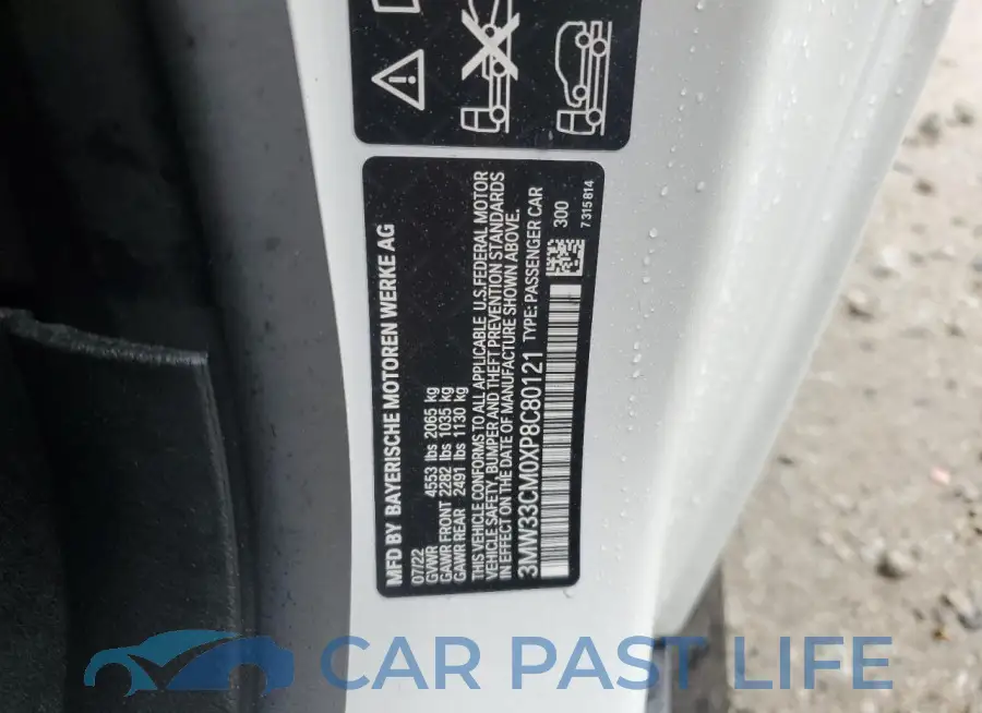 3MW33CM0XP8C80121# 12