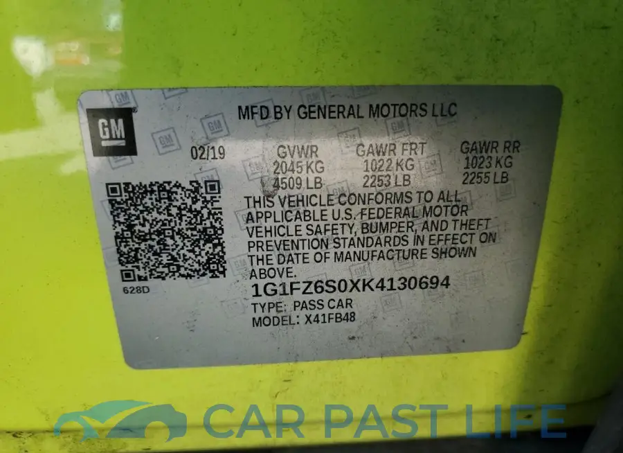 1G1FZ6S0XK4130694# 13