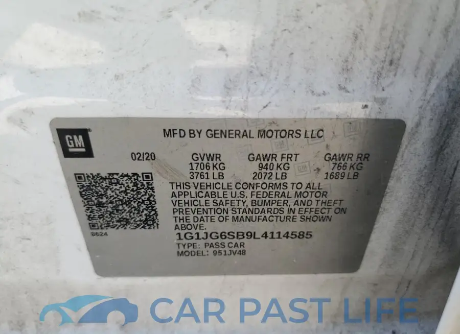 1G1JG6SB9L4114585# 12