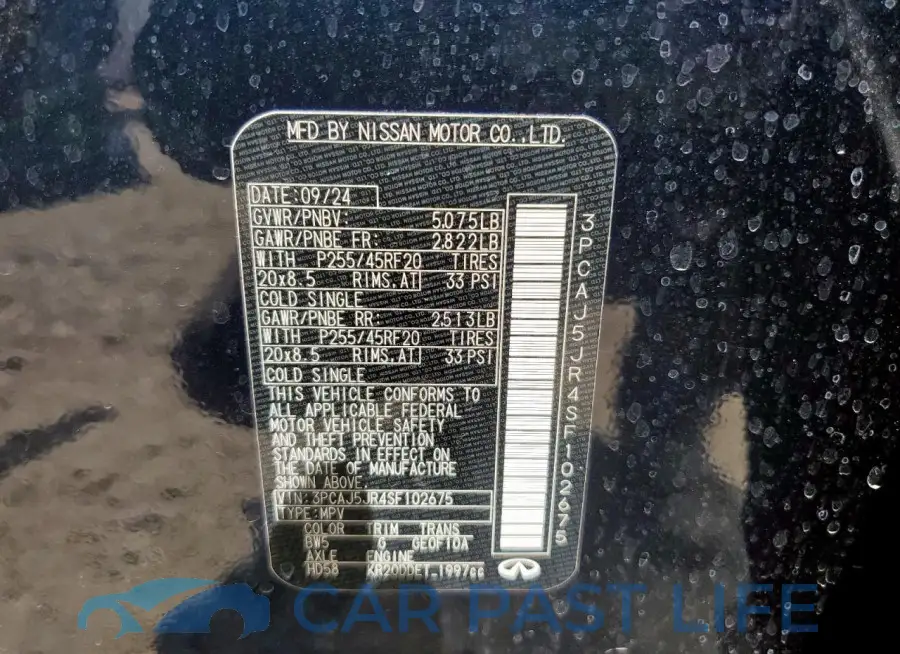 3PCAJ5JR4SF102675# 12